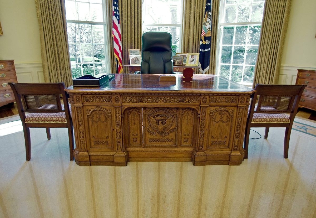 Стол, принадлежавший президенту США