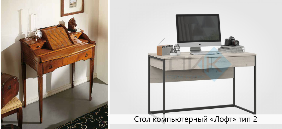 Письменный стол, стол для компьютера от производителя - фабрика мебели ДикМебель