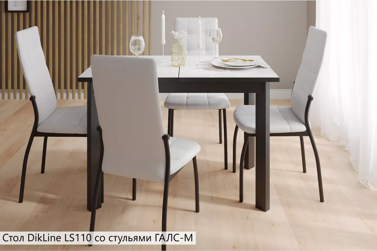 Стол DikLine LS110 со стульями ГАЛС-М