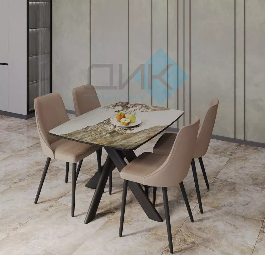 Стол DikLine DKB110 со стульями Стол DikLine DKB110 со стульями
