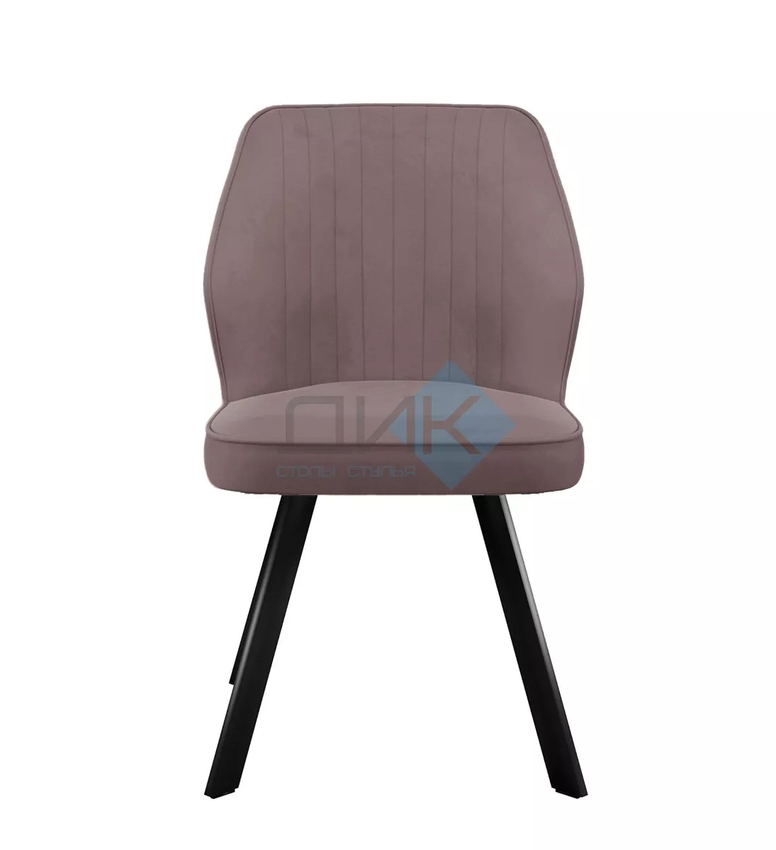 Стул DikLine 232M поворотный B5 LATTE, ножки черные