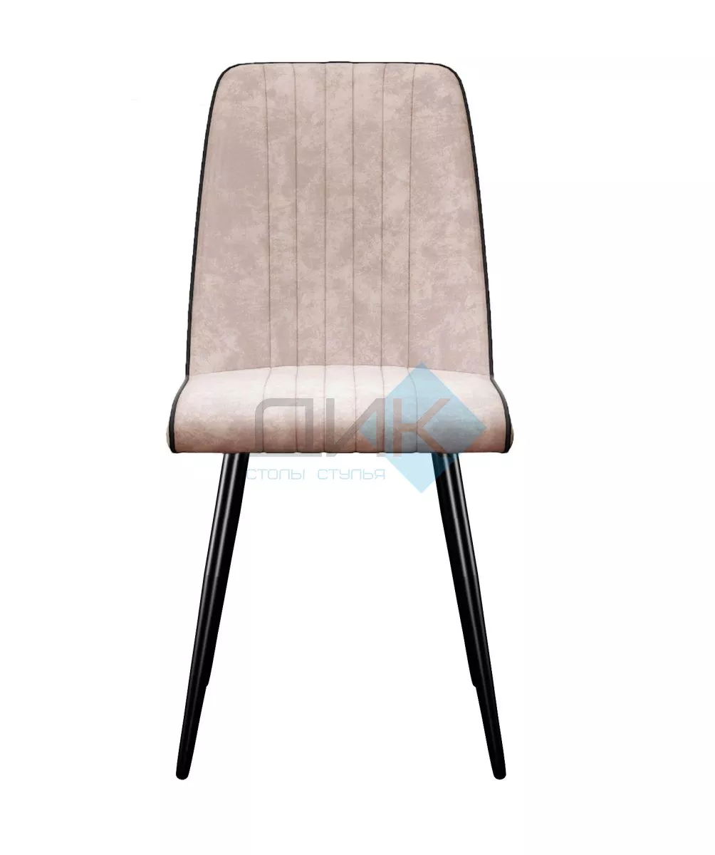 Стул DikLine 324 поворотный B03 BEIGE, ножки черные