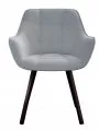 Стул DikLine 252 М поворотный, B22 GREY, ножки черные