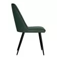 Стул DikLine 325 B10 GREEN , ножки черные