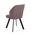 Стул DikLine 232M поворотный B5 LATTE, ножки черные