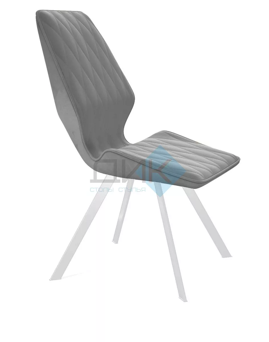 Стул DikLine 242M B22 GREY/ ножки белые