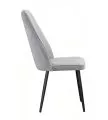 Стул DikLine 327 поворотный B22 GREY, ножки черные