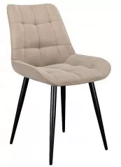Стул DikLine 206М B03 BEIGE, ножки черные