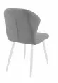 Стул DikLine 239М B22 GREY, ножки белые