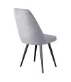 Стул DikLine 327 поворотный B22 GREY, ножки черные
