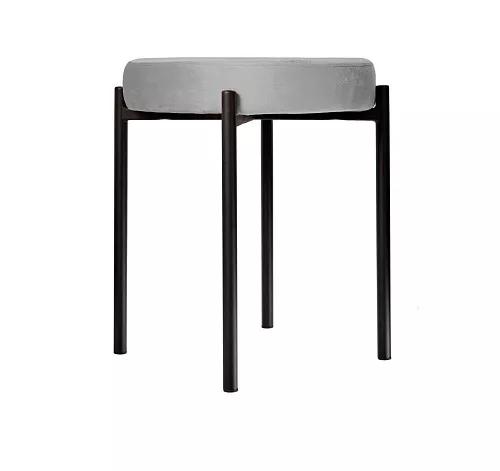 Табурет M DikLine, B22 GREY, ножки черные