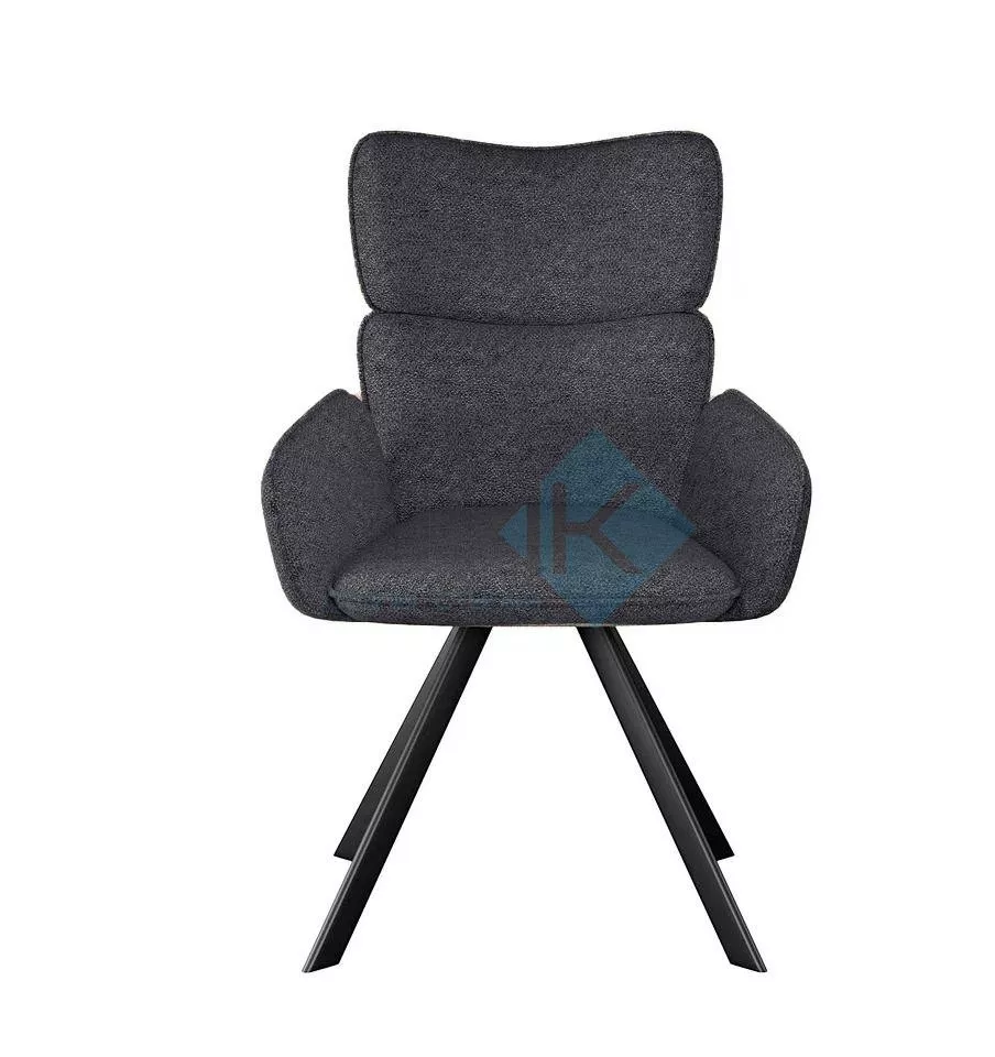 Стул DikLine 501 поворотный NS13 GRAPHITE, ножки черные