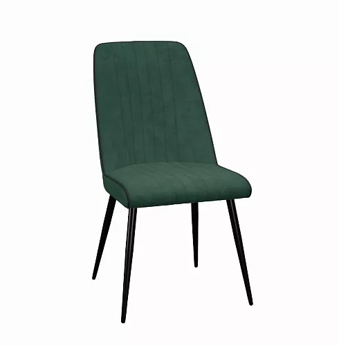Стул DikLine 325 B10 GREEN , ножки черные