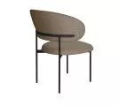 Стул DikLine 201 NS05 CAPPUCCINO, ножки черные