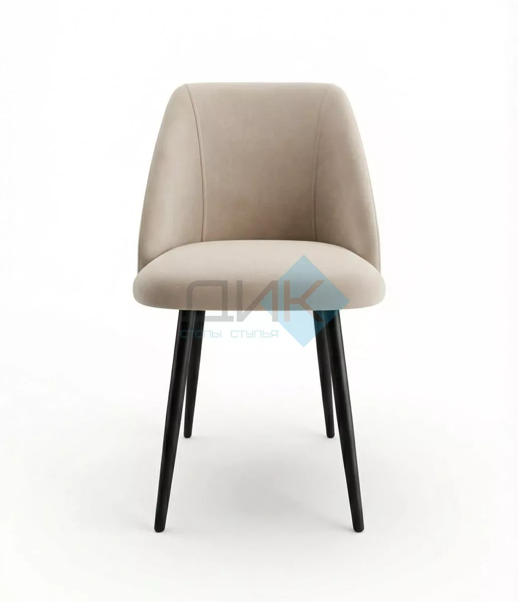 Стул DikLine 335 B03 BEIGE, ножки черные
