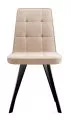 Стул DikLine 207 B03 BEIGE, ножки черные