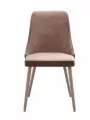 Стул DikLine 286 TW05 капучино, ножки капучино,
