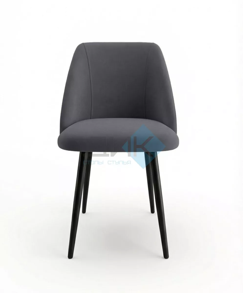 Стул DikLine 335 B28 ANTRACITE, ножки черные