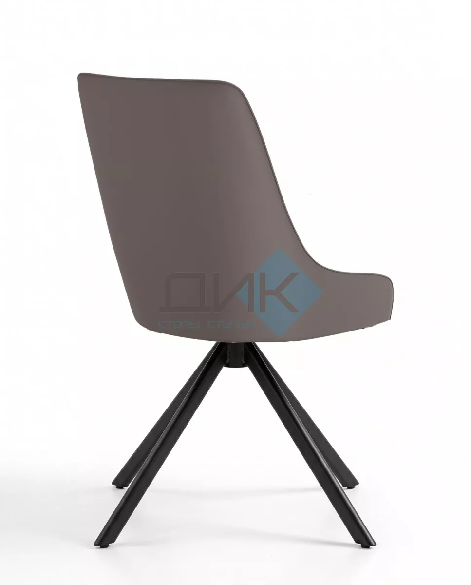 Стул DikLine 304 поворотный, B5 LATTE, ножки черные