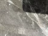 Стол DikLine SKC120 d1200 Керамика Tundra Gris (темно-серый суперглянец)  Образец в салоне Пеликан