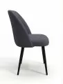 Стул DikLine 335 B28 ANTRACITE, ножки черные