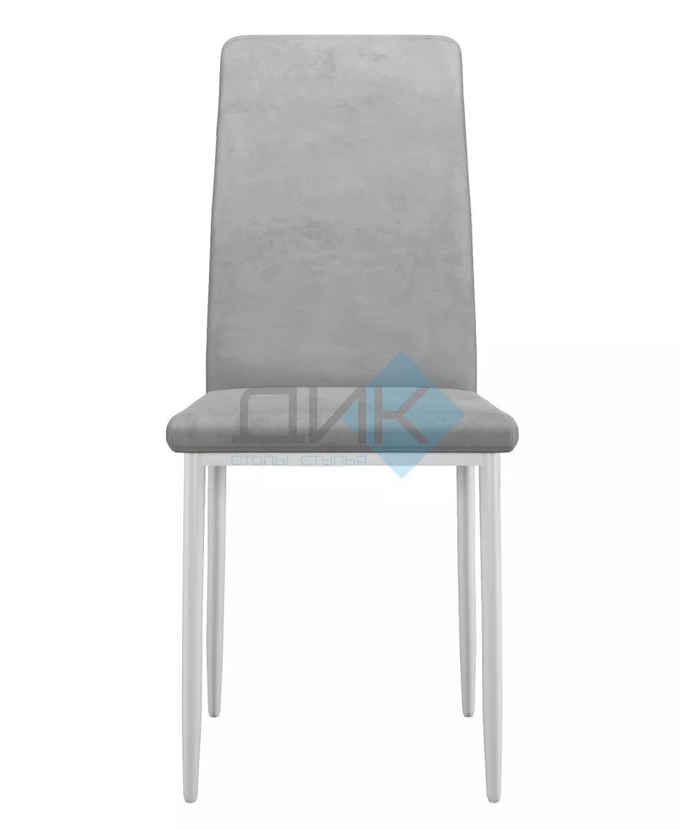 Стул DikLine 272 B22 GREY, ножки белые