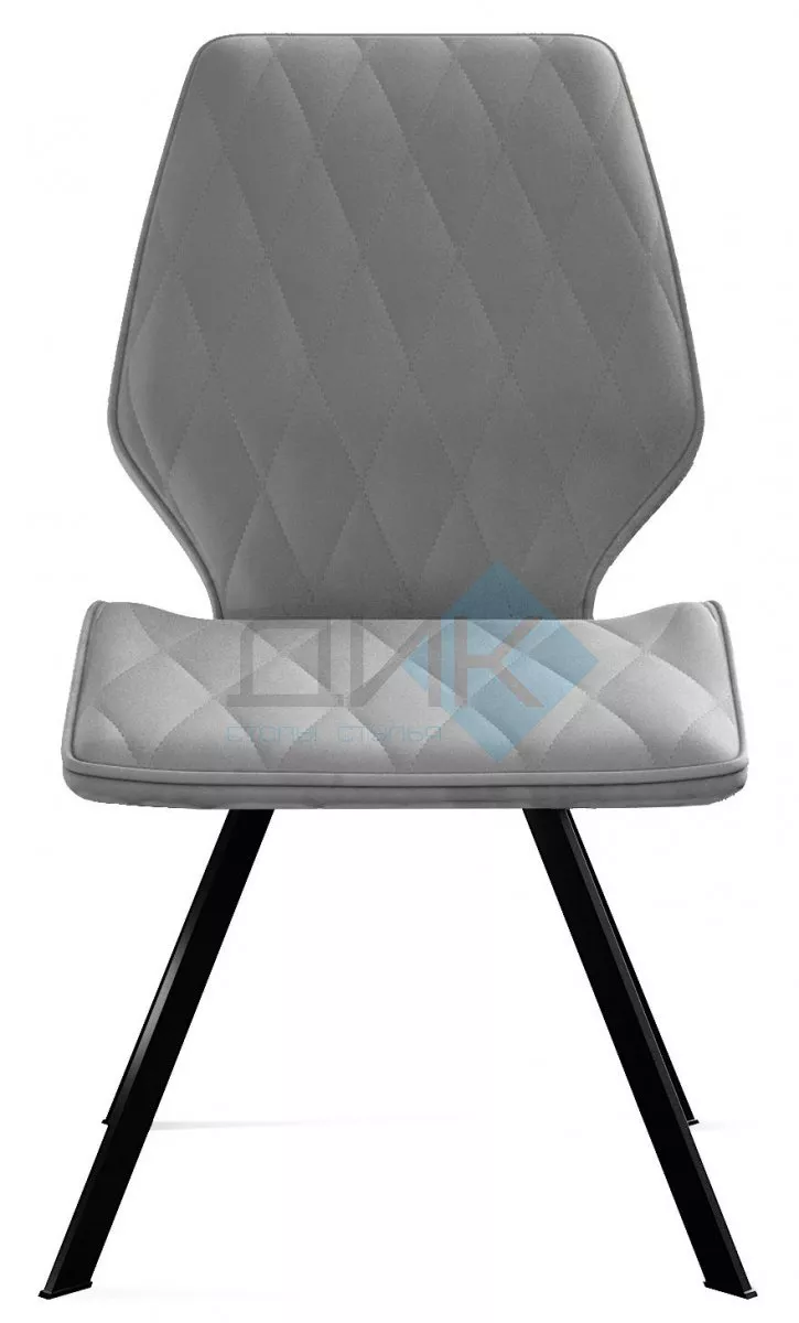 Стул DikLine 243 B22 GREY поворотный/ ножки черные