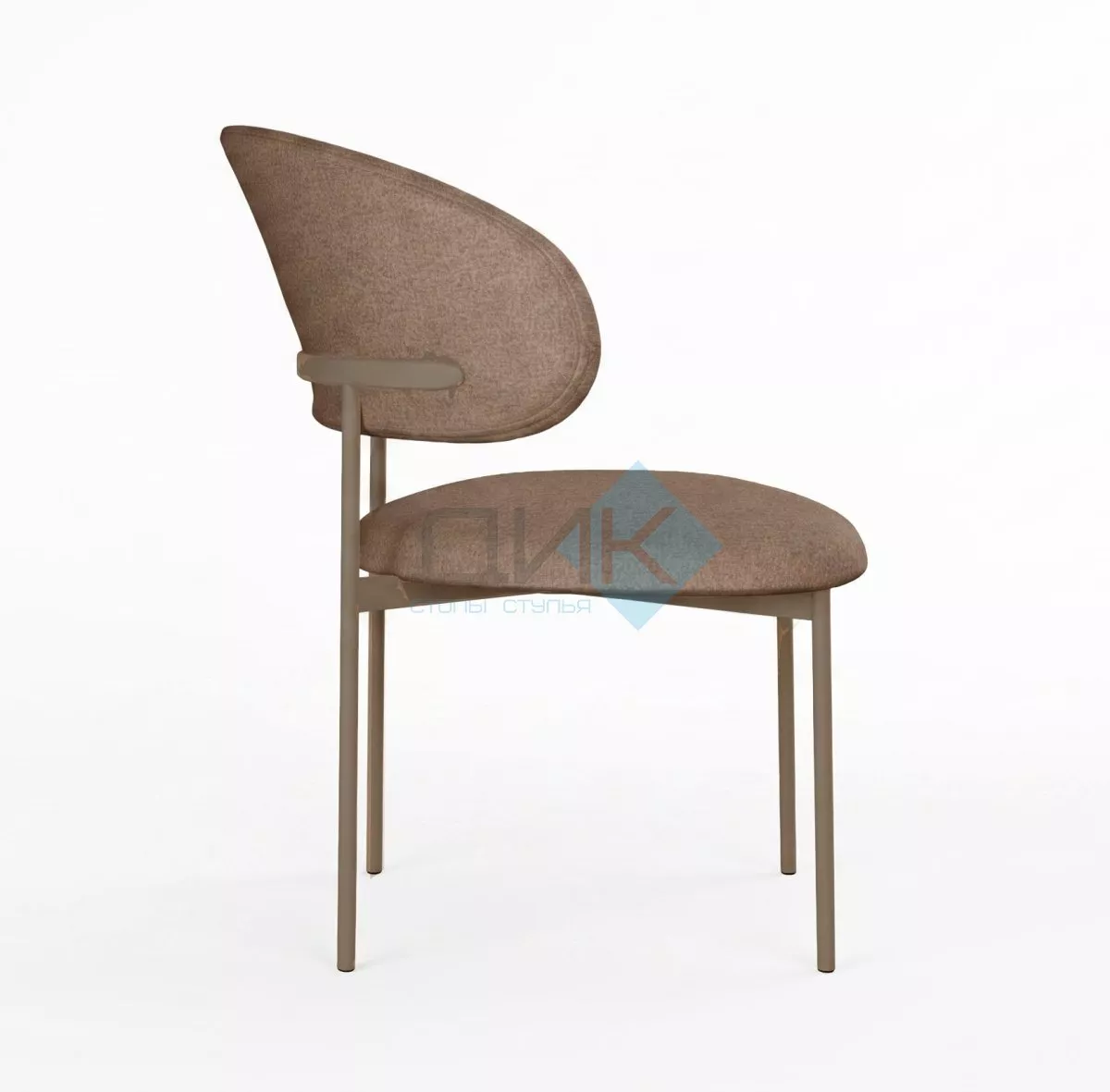 Стул DikLine 201 NS05 CAPPUCCINO, ножки капучино