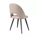 Стул DikLine 383 поворотный B03 BEIGE, ножки черные