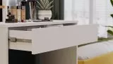 Голден туалетный стол (белый/дуб крафт золотой)