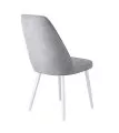Стул DikLine 326 B22 GREY, ножки белые