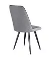 Стул DikLine 324 поворотный B22 GREY, ножки черные