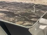 Стол DikLine SKY220 Керамика Amadeus/подстолье черное/опоры черные (2 уп.)