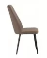Стул DikLine 327 поворотный B5 LATTE, ножки черные