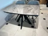 Стол DikLine DKU120 Керамика Italian Grey (глянец серый) Образец в салоне Империя