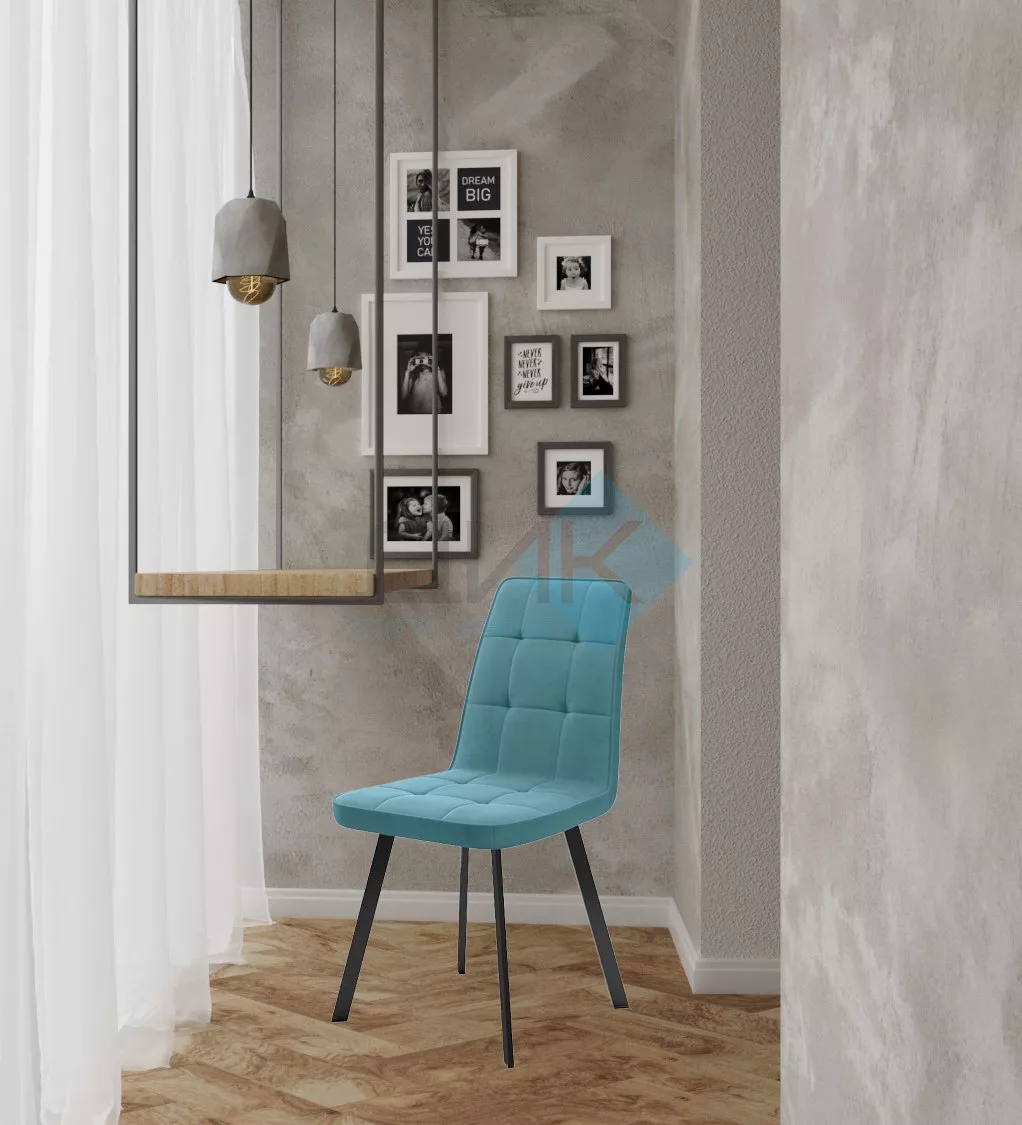 Стул DikLine 207 B15 MINT, ножки черные