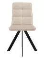 Стул DikLine 230 поворотный B03 BEIGE, ножки черные