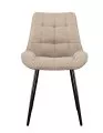 Стул DikLine 226 поворотный B03 BEIGE, ножки черные