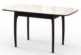 Стол DikLine M40 венге/стекло бежевое optiwhite