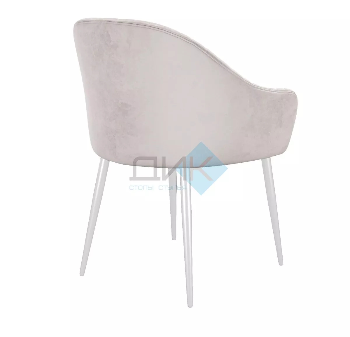 Стул DikLine 440М C103 крем, ножки белые