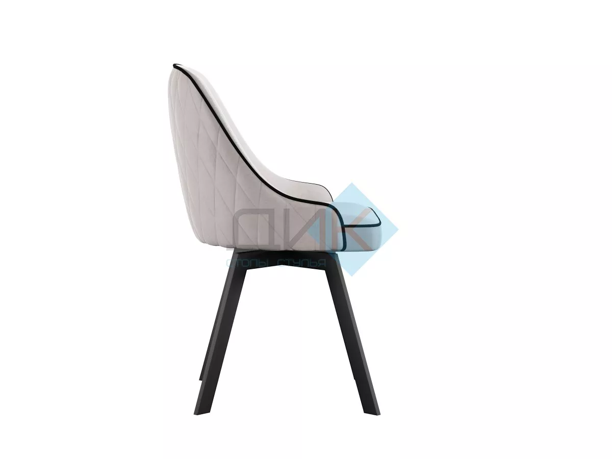 Обеденная зона: Стол DikLine BK100 + стулья Dikline 266 (4шт)