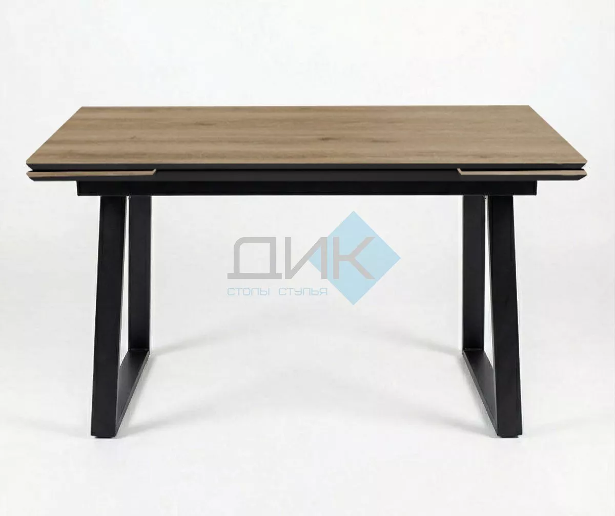 Стол DikLine DZ160 дуб галифакс/черный (2 уп.)