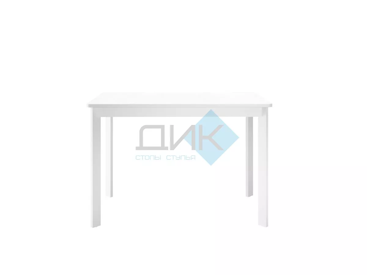 Стол DikLine LK90 Керамика Mono white (белый матовый) /подстолье белое/опоры белые