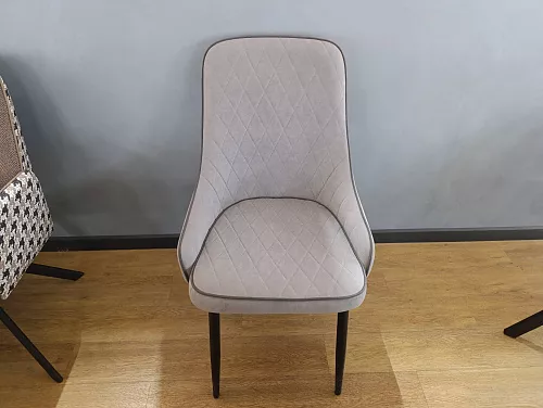 Стул DikLine 305М B22 GREY /ножки черные Образец в салоне ТЦ Европолис