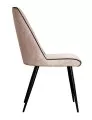 Стул DikLine 325 B03 BEIGE, ножки черные