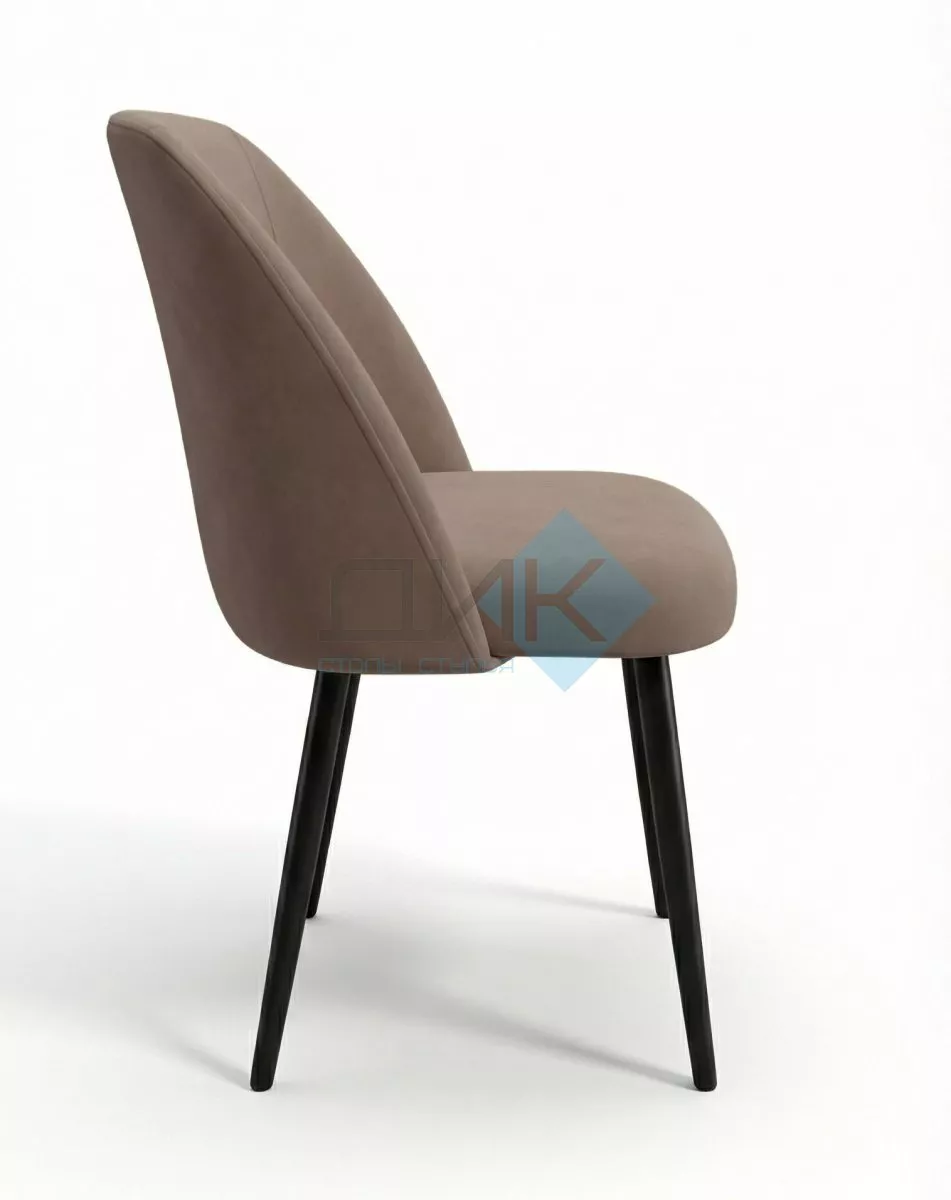 Стул DikLine 335 B5 LATTE, ножки черные