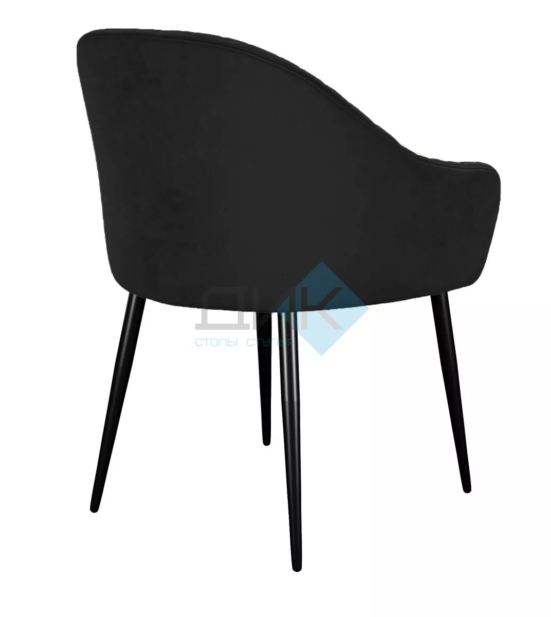 Стул DikLine 440М K21 черный, ножки черные