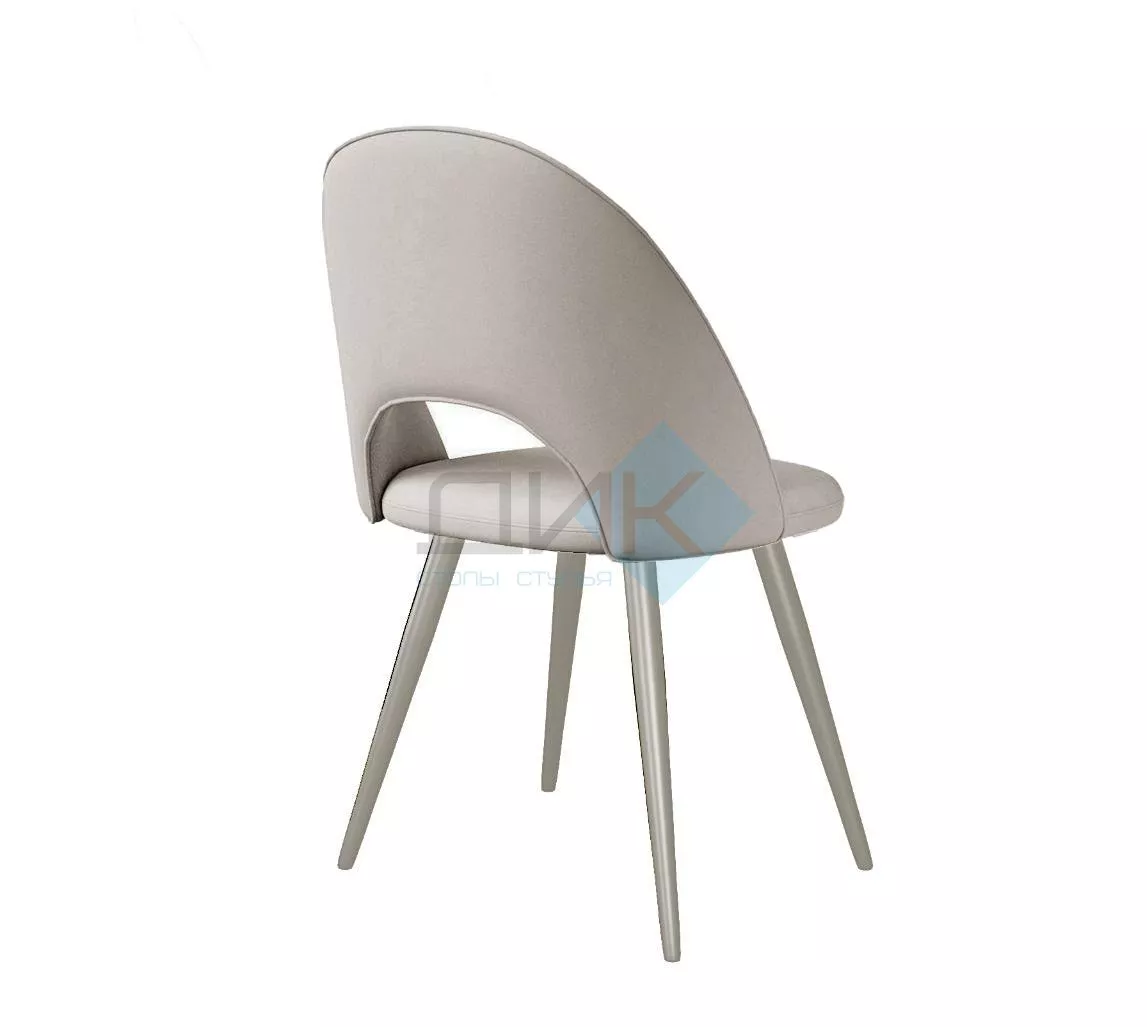 Стул DikLine 383 поворотный B03 BEIGE, ножки капучино