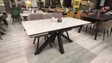 Стол DikLine SFE160 Керамика Tianshan White (белый полуглянец) Образец в салоне ТЦ Румер
