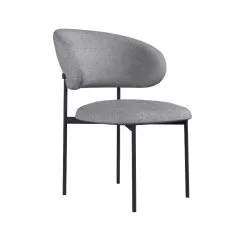 Стул DikLine 201 NS10 GREY, ножки черные